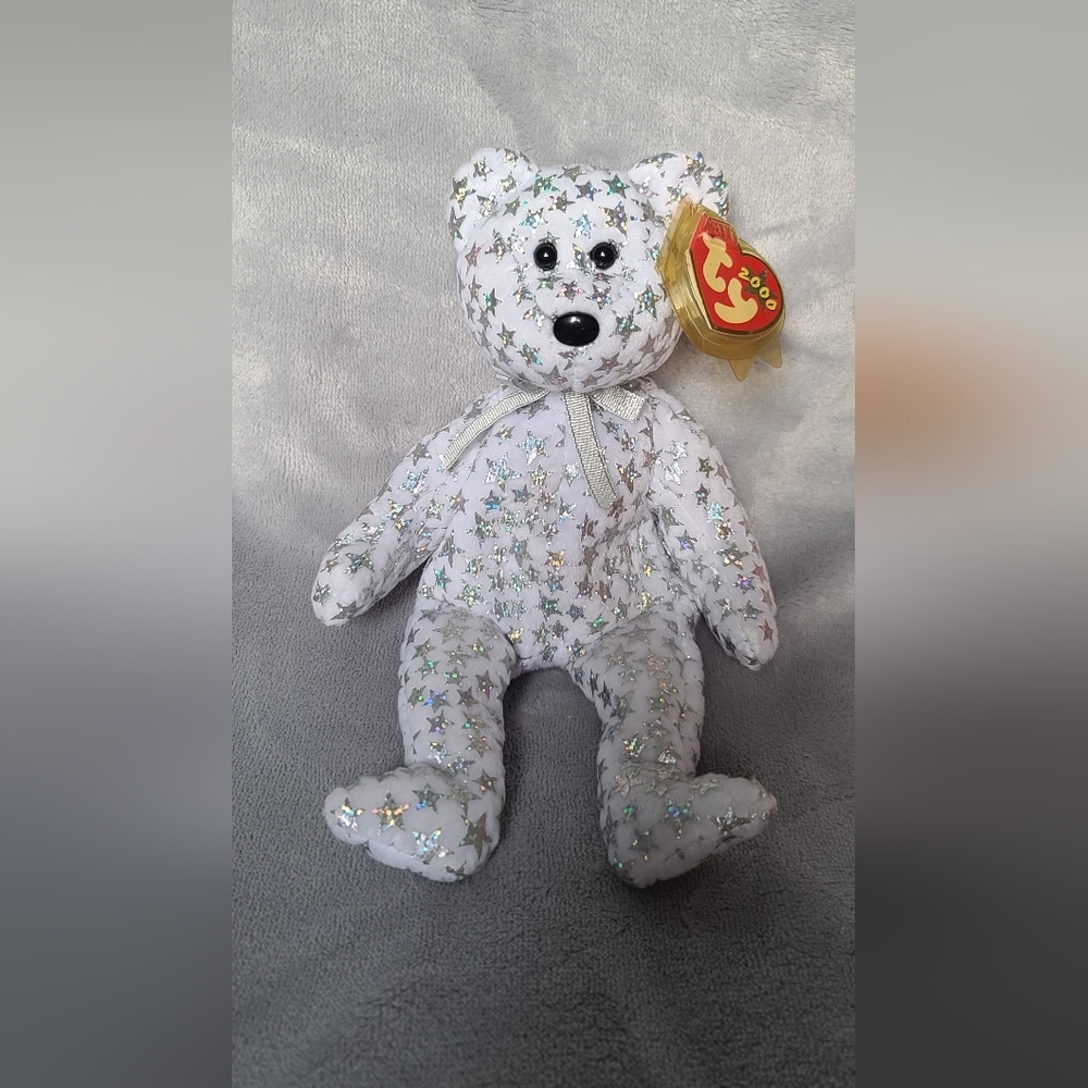 2000 "The Beginning" Bear TY Beanie Baby
